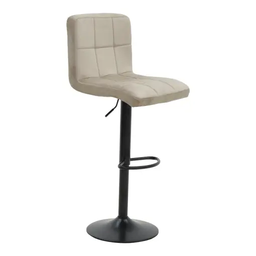 Scaun de bar Remina, bej, 44x44x112 cm Reducere extra