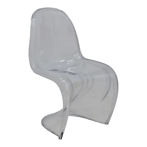 Scaun Xyofa, transparent, 42x45x85 cm Reducere extra