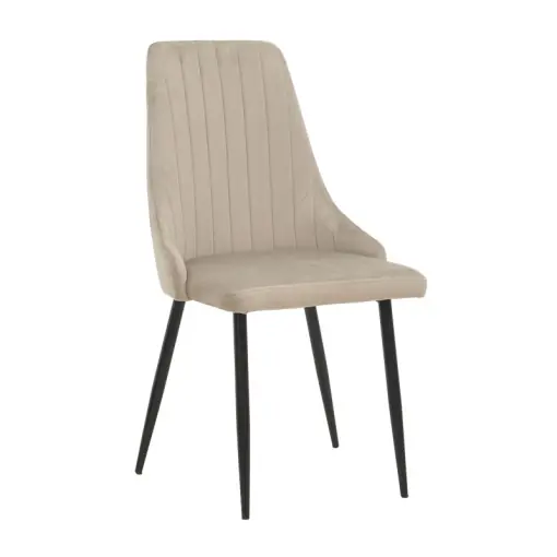 Scaun Azori, gri-bej/negru, 49x55x85 cm Livrare rapidă