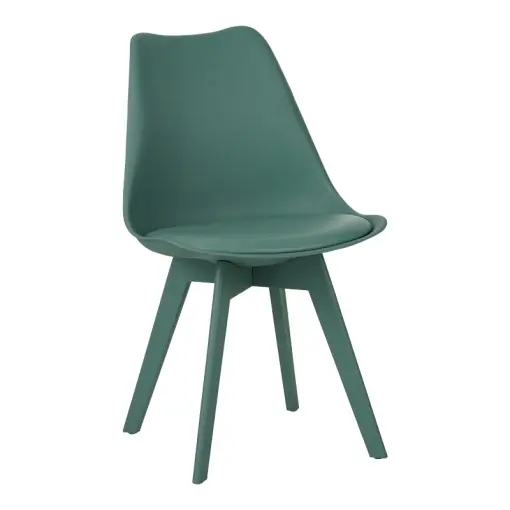 Scaun Gaston, verde, 48.5x53.5x81.5 cm Livrare rapidă