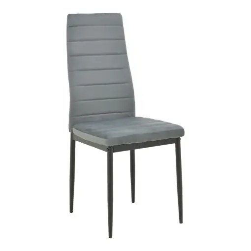 Scaun Parker, gri/negru, 39.5x48x95 cm Retur ușor