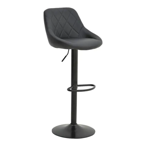 Scaun de bar Boronez, negru, 47x49x112 cm Livrare expres