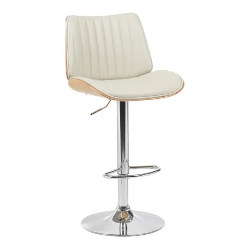 Reducere specială Scaun de bar Amani, bej, 50.5x54x87.5-107.5 cm