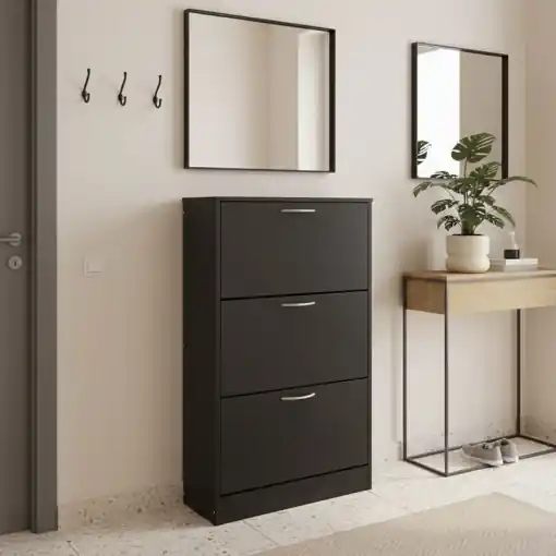 Dulap de pantofi Savaz, antracit, 60x24x114 cm Doar azi